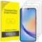 JETech Pellicola Protettiva per Samsung Galaxy A34 5G 6,6 Pollici, 9H Protezione in Vetro Temperato Film, Antigraffio, HD Chiaro, Pacco da 3