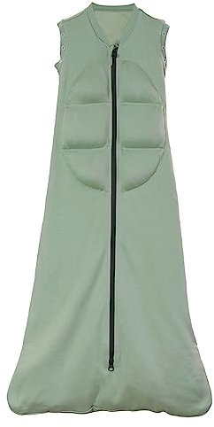 BabyDeepSleep Gewichteter Pucksack - Beruhigende Pucktuch Schlafsäcke für Babys (5-9 kg) - Swaddle Babyschlafsack Wickeltuch für Säuglinge - Sichere Alternative zu Decken- Hergestellt in Dänemark