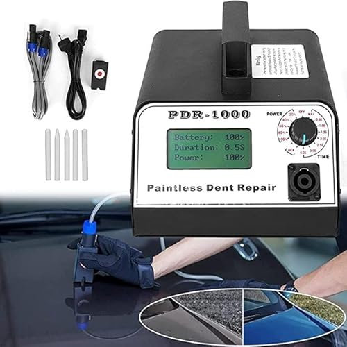 CGLYYDS Dent Puller,Dellen Reparatur Ausbeulwerkzeug Lackfreies Dent Puller Set,Induktionsheizung Hot Box Reparaturset,Metallblech Reparieren Dellen Entferner