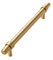 moaupr Massives Kupfer Griffe,europäischer Stil Möbelgriffe Schrankgriff Stangengriff Küchengriffe Küche Türgriffe Schuhschrankgriff,100% reines Kupfer,Gold-168mm-Hole Distance 128mm