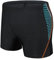 AMZSPORT Costume Uomo Mare Pantaloncini Bagno Calzoncini Piscina con Coulisse, Nero L