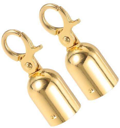 HOMOCONO 2stücke Edelstahl Seilendkappen Mit Haken Rostfrei Robust Selbstschließend Einsetzbar Für Geländer Begrenzung Concierge Outdoor Und Innenbereich Einfache Montage