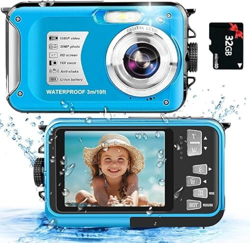 Unterwasserkamera wasserdichte 16X digitaler Zoom