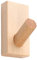 Acouto Holz W Hook Ordentlicher Aufbewahrung Glatter Oberflächen Schöne Praktische Kleiderhaken für Wohnzimmer Schlafzimmer Küchenbüro Schwarz Walnuss Holz W Haken Haken (Naturholzfarbe)