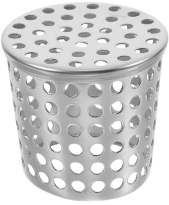 DIYEAH Bodenablauffilter Dachschutzbedeckung Bodenablauf Abdeckung Filter Dachablaufabdeckung Edelstahlablauf Für Den Außenbereich Runde Dachhaube Entwässerung Edelstahl 304 Silver