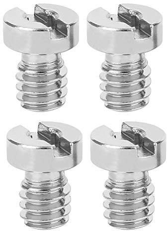 Camera Mount Screws Replacement for Digital Camera, Lightweight Aluminium Alloy Tripod Screw with Hex Key for DSLR Camcorder Action Camera