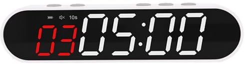 Tragbarer Intervall -Fitness -Timer mit Fernbedienung und Magnetkonstruktion - 1500mAh Battery Sportsuhr für Heimtrainings für das Heim -Fitnessstudio