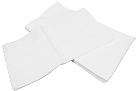 Qudinip Einweg-Haarhandtuch, Handtücher aus Superfeinen Fasern, 100 Stück, Weiche, Hochsaugfähige Einweghandtücher Zum Haarewaschen, Abschminken und Zur Fußpflege mit 52 Cm Länge