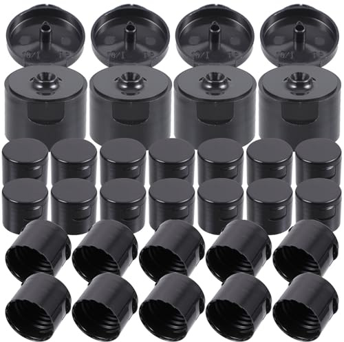 50 Stück Sportflaschenverschlüsse mit Druck Zug Funktion für 30mm Flaschen