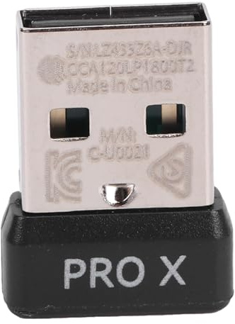 Dpofirs Adattatore Ricevitore USB per Mouse, Ricambio per G Pro X Superlight, Mouse da Gioco Wireless con Ricevitore USB