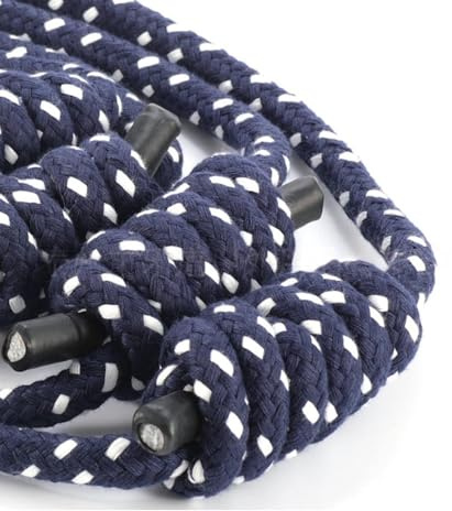 INF Kit de cordes murales de yoga avec ancrages – 2 cordes longues + 2 cordes courtes (4 cordes + 4 ancrages muraux), sangles de soutien en polyester pour postures inversées, étirements et yoga à la