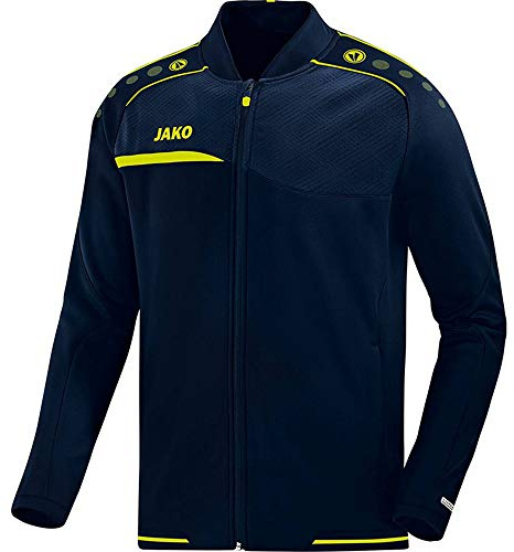 JAKO Herren Clubjacke Prestige, marine/lemon, S, 6858