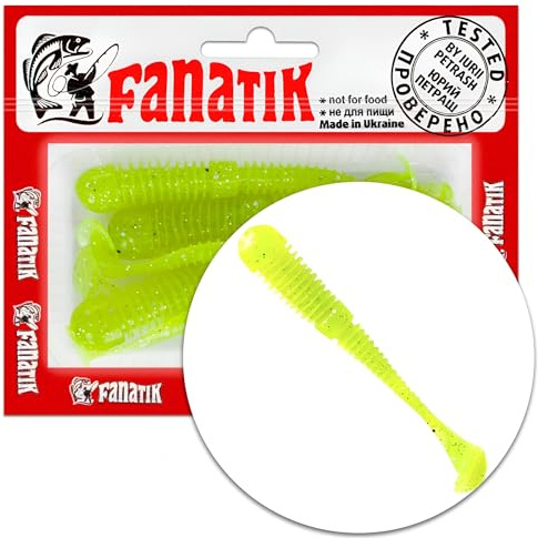 Fanatik Boxer 2 3 3.5 4.5 5-11cm Gummiköder mit Aroma Gummifisch Fanatic Jig Soft Bait Lure Kunstköder Angeln Köder Gummishad Twister Baits Lures Softbait