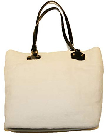 STEFFEN SCHRAUT Schultertasche LEXINGTON aus Kuhfell in weiss