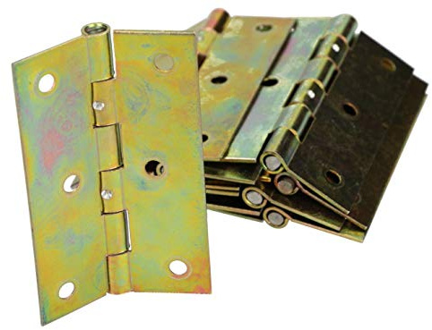 KOTARBAU® Möbelscharniere 70 x 45 mm 25 St. Gerollte Scharniere Alle Größen Tischband Türband Möbelband Verzinkt Türscharniere Scharnier Kistenband Schrankscharniere