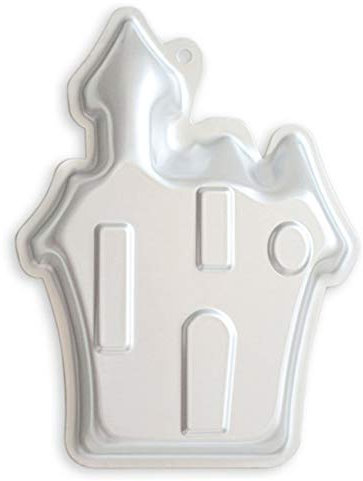 WDYJMALL 10 Inch Church Castle Shaped Aluminum 3D Cake Mold Baking Mould Tin Cake Pan - Church