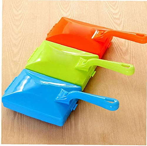 TOSSPER Mini Teppich Teppich Walzenbürste Dirt Hand Kehrmaschine Reiniger Für Reinigungs (zufällige Farbe)