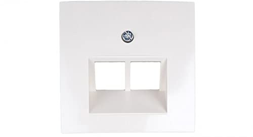Berker/B.Quadrat Mittelstück Anschlussdose 2xUAE creme 5314098982 Hager Polo 5907561851605
