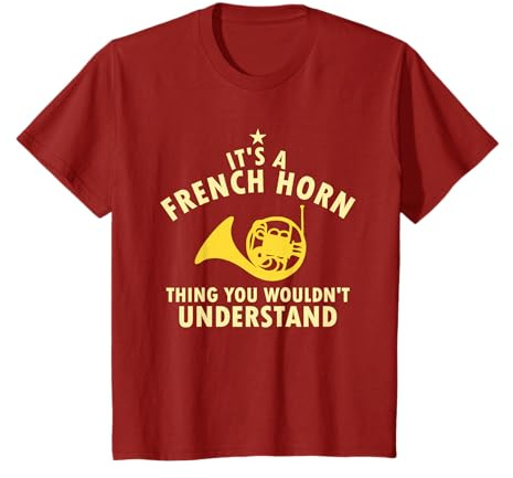 It's A French Horn Thing Lustiges Hornist Musikinstrument T-Shirt