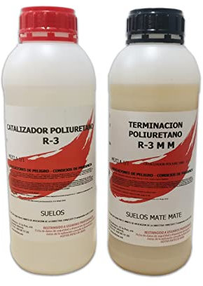DISPIVAL - BARNIZ SUELOS EXTRA MATE 2 Componentes R-3 1Lt+1Lt