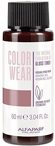 ALFAPARF MILANO Color Wear Gloss Toner Mix 1:2 Ammonia Free Vegan 60 ml