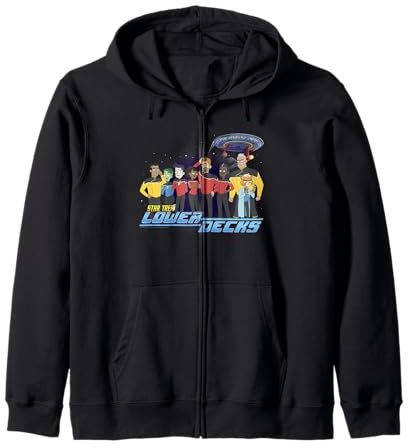 Star Trek: Lower Decks Crew Lineup Poster Kapuzenjacke