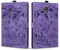 Rosbtib Coque pour Samsung Galaxy Tab A 10.5 SM-T590/T595, Etui Cuir PU avec Fentes Cartes Magnétique Housse Galaxy Tab A 10.5 Pouce 2018, Violet Chat Sakura
