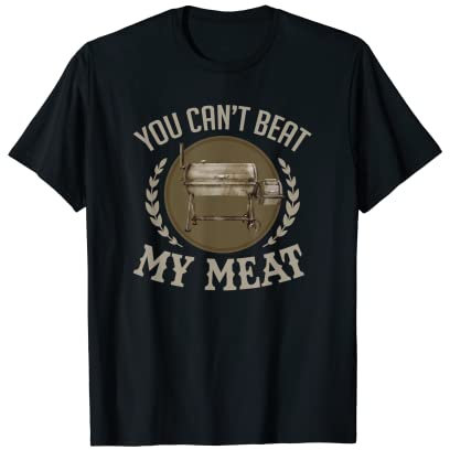 Reverse-Flow-Smoker mit Reverse-Flow-Smoker ist unschlagbar gegen meinen Fleischgrill T-Shirt