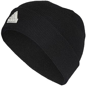 adidas Unisex COLD.RDY Tech Cuff Beanie, Black/White, M