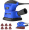 Sanding Machine 130W - Compact Sander Machine for Wood, 12,000 RPM Sanders with 6 Speeds Adjustable, Includes 6PCS Standard Sandpapers, Detail Mouse Electric Sander for Wood/Metal/Car/Tiles/Wall