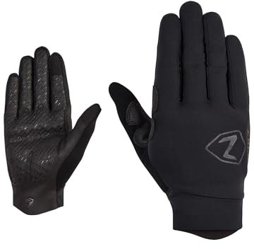 Ziener Herren CARELL Touch Long Fahrrad/Mountainbike/Radsport-Handschuhe | Langfinger mit Touchfunktion - atmungsaktiv,dämpfend, Black, 10