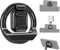 NEEWER Foldable Continuity Camera Mount with Cold Shoe for MagSafe iPhone 16 15 Pro Max Plus 14 13 12 MacBook Air 13/15 M2, MacBook Pro 14/16 M3 Series, MacBook Pro 14/16 2021, PA032