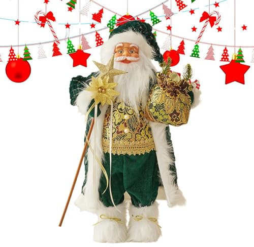 Weihnachtsmann-Puppenfigur, Weihnachtsmann-Puppe - Party-Weihnachtsmann