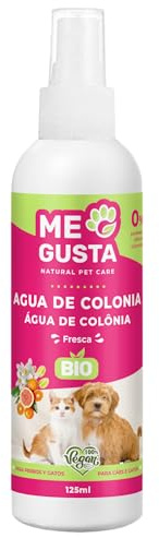 ME GUSTA BIO Eau de Toilette für Hunde und Katzen | Frisch | intensiver und erfrischender Duft | Deodorant-Effekt | mit Bio-Inhaltsstoffen | vegan | 125 ml