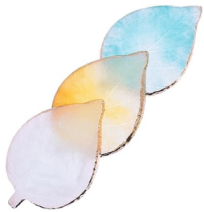 minkissy 3pcs Nail Art Pallet Nail Art Polish Mixing Tray Practice Base Plate Decorations