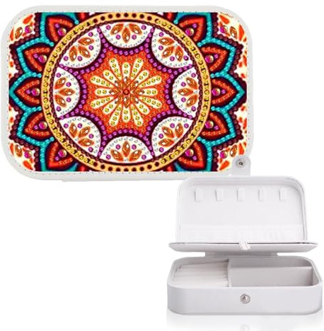 Mocrop Mandala Diamond Painting Joyero Cajas Joyero manualidades Niños Regalo de Cumpleaños Niñas para Niñas Manualidades para Regalo 7 8 9 10 11 12 Años