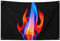 Drapeaux de jardin saisonniers - Décoration de maison de printemps - Flamme rouge et eau bleue - Drapeaux de cour double face pour décoration de festival en plein air