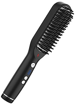 POPETPOP Lisseur Chauffant de Température pour Moustaches Rapide pour Types