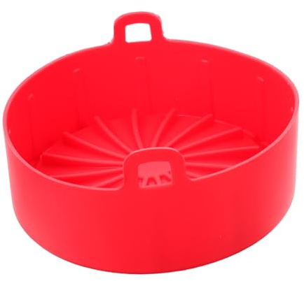 Zerodeko Silicone Pad Wear-Resistant Air Fryer Mat Non-Stick Basket Liner for Kitchen Use Heat Resistance