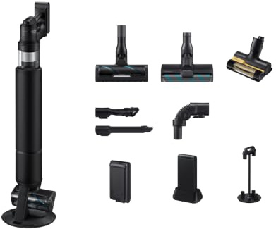 Samsung Bespoke AI Jet Ultra, Max 400W Suction Power Smart Cordless Vacuum Cleaner with AI Cleaning, Satin Black