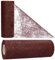 AmaCasa Tischläufer Braun (15 cm x 20 m) – Hochwertiges Vliesband für stilvolle Tischdekoration bei Hochzeiten, Geburtstagen & besonderen Anlässen