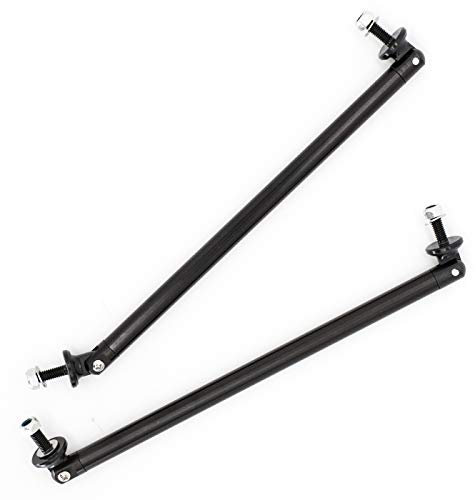 F Season 2x Adjustable Front Lower Bumper Lip Splitter Strut Brace Rod Support Bar 200mm