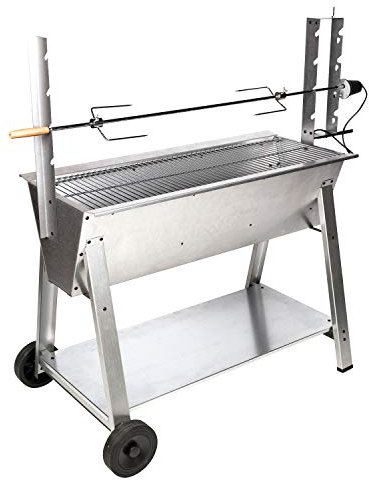 Happy Garden SOMAGIC - Rôtissoire à Bois et à Charbon de Bois Titan