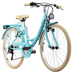 KS Cycling Kinderfahrrad 24'' Balloon blau RH 36 cm