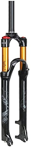SJHFG Biciclette 26, 27,5, 29 Pollici MTB. Forcella di Sospensione della Bicicletta, 1-1/8Assorbitore Bicycle Travel 120mm Bicycle Front Fork Forks Air Forks Sospensione