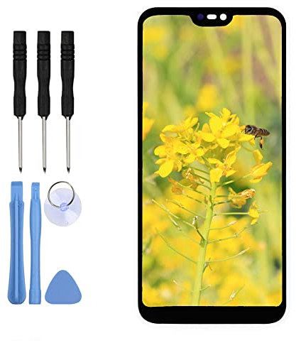 LL TRADER Ecran de Remplacement pour Huawei P20 Lite Écran LCD et 5.84’’ Vitre Tactile, pour Huawei P20 Lite 2018 ANE-LX1, ANE-LX2, ANE-LX3, ANE-LX2J, ANE-AL00, ANE-TL00 avec des Outils