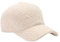 Warme Winter-Fuzzy-Baseball-Mütze, Damen, Herren, flauschig, Fleece, Lammwolle, Basellball-Mütze, Beige, Einheitsgröße