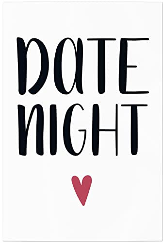 JUNIWORDS Poster, Date Night, 30 x 45 cm