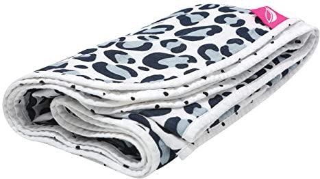 Mother hood Babydecke, 2-lagig, 95x110cm, vorgewaschen von Motherhood (Leo blau), 056/166