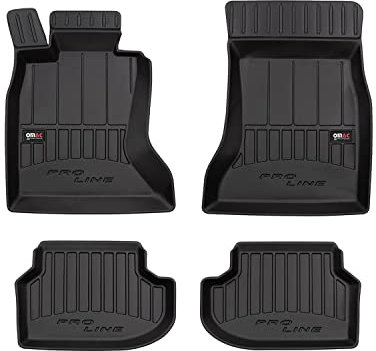 OMAC Gummi Fußmatten kompatibel mit BMW 5er F10 F11 2010-2017 Premium TPE Automatten 4tlg